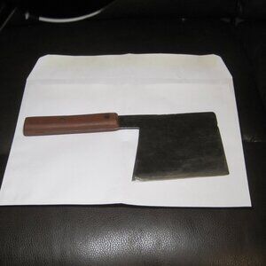 Vintage Chopping Knife Made of Oregon Spring Steel